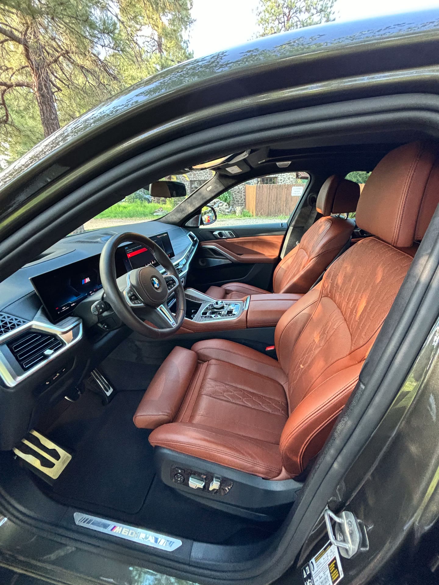 BMW X6 M cockpit after detail