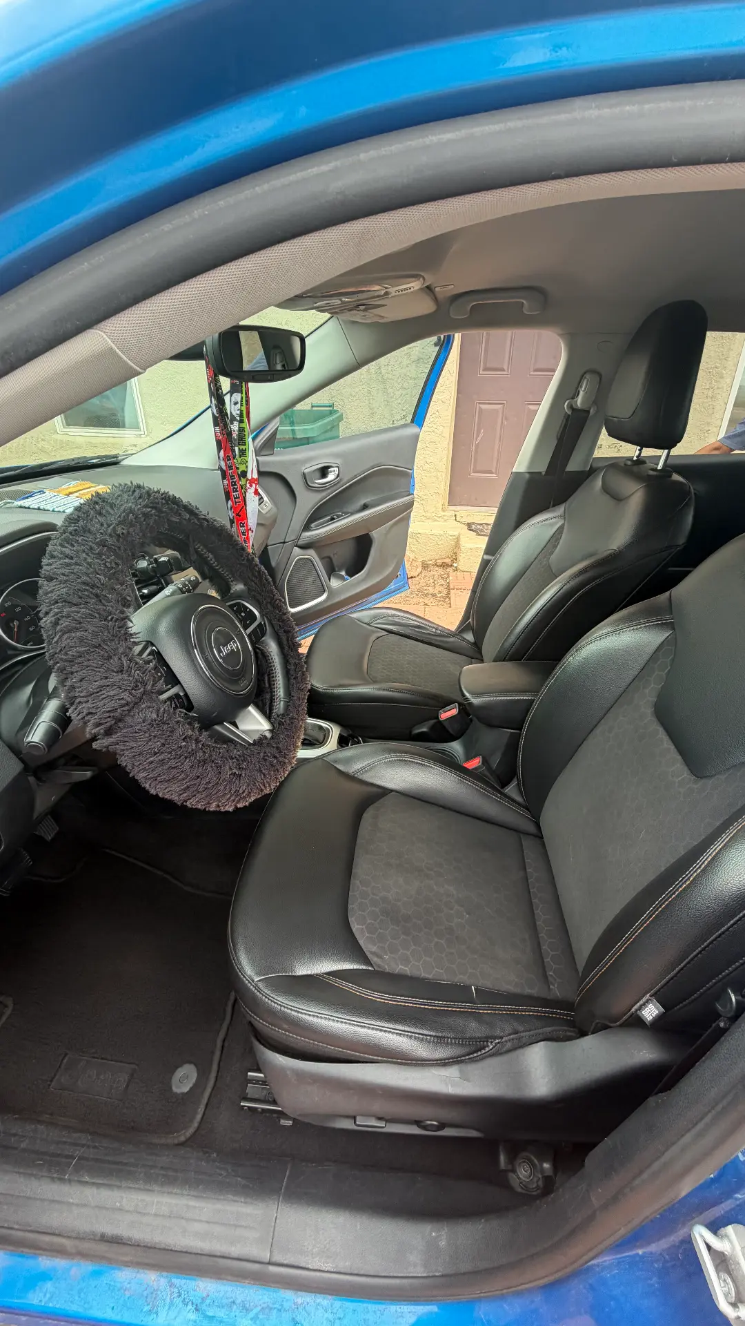 Jeep Compass front interior after detail