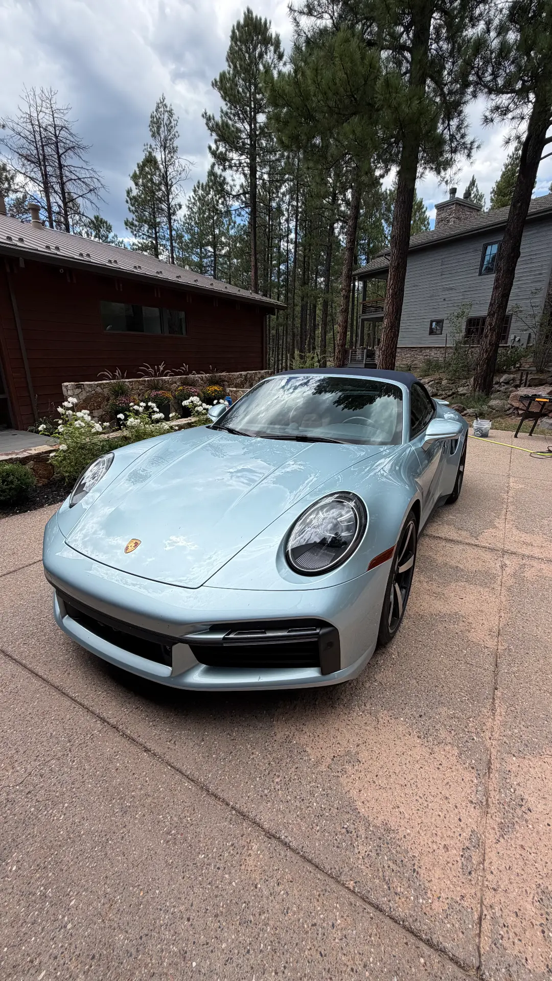 Porsche 911 Cabriolet after detail