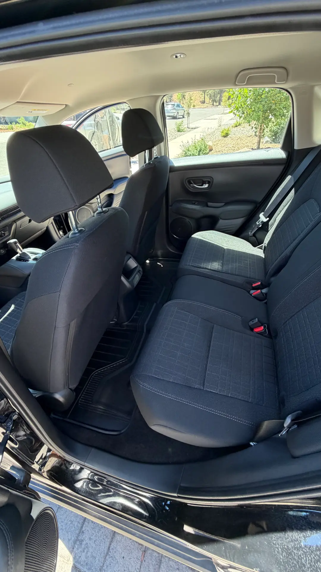 Honda HR-V rear seats after detail