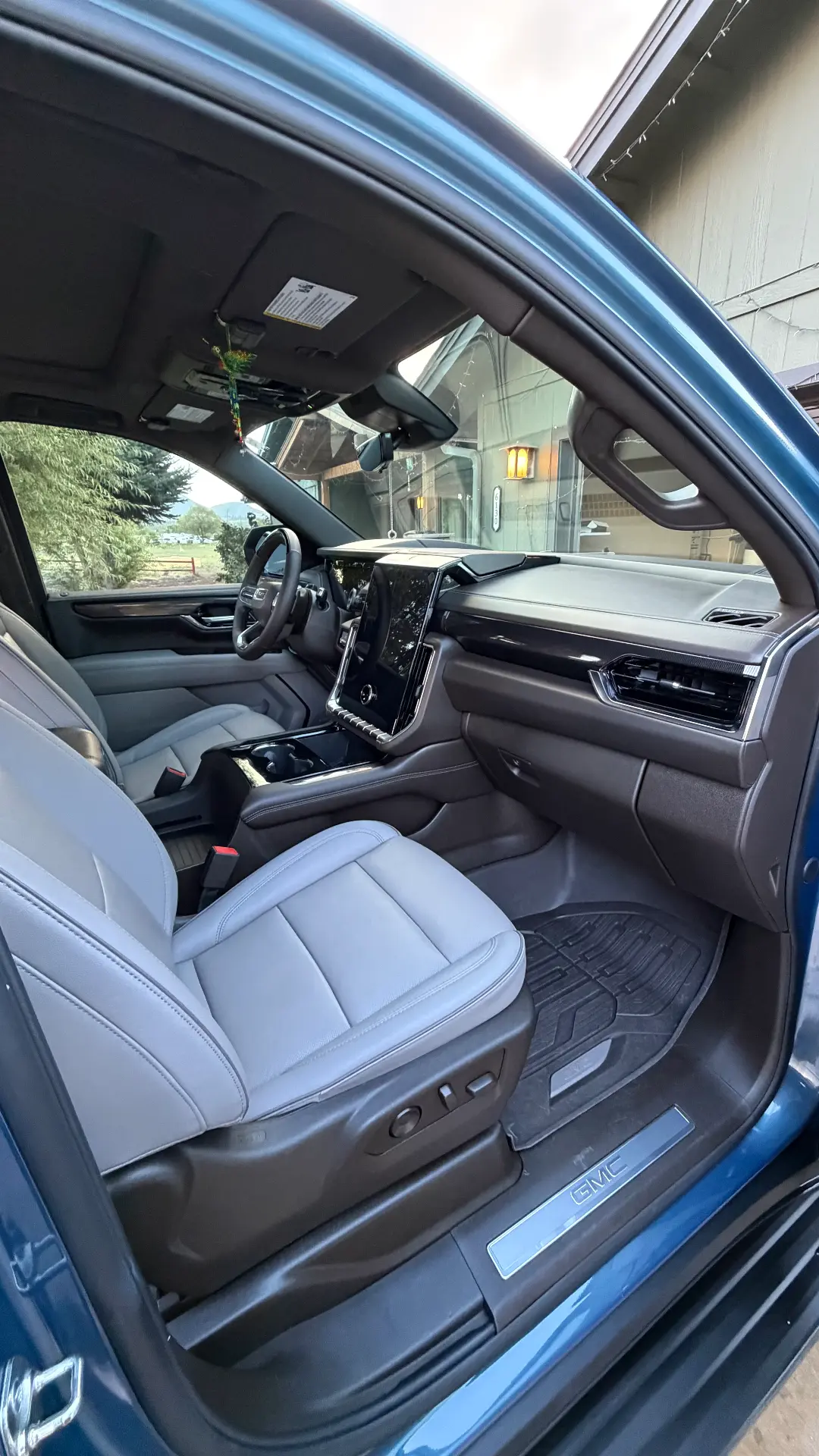 GMC Yukon Denali front passenger interior after detail