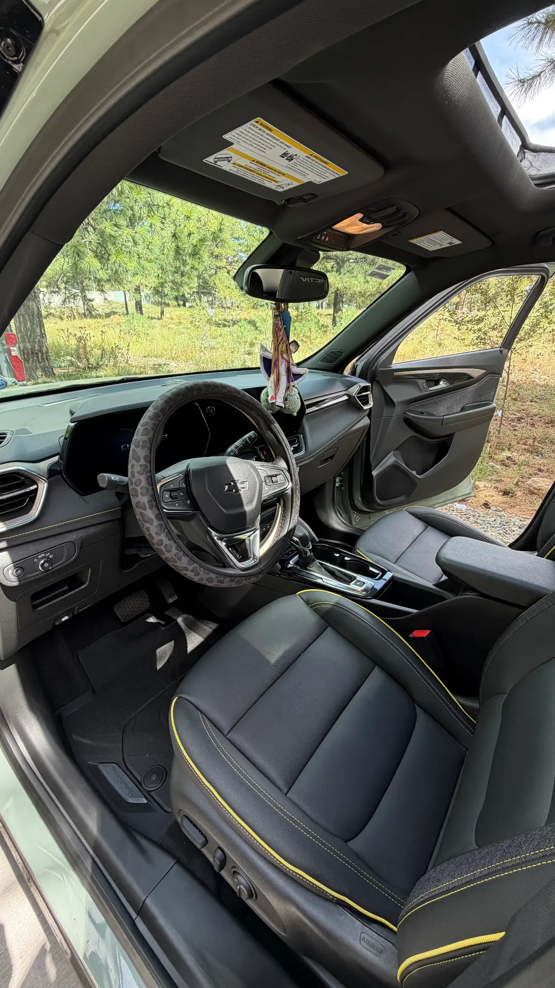 Chevrolet Trailblazer interior after detail